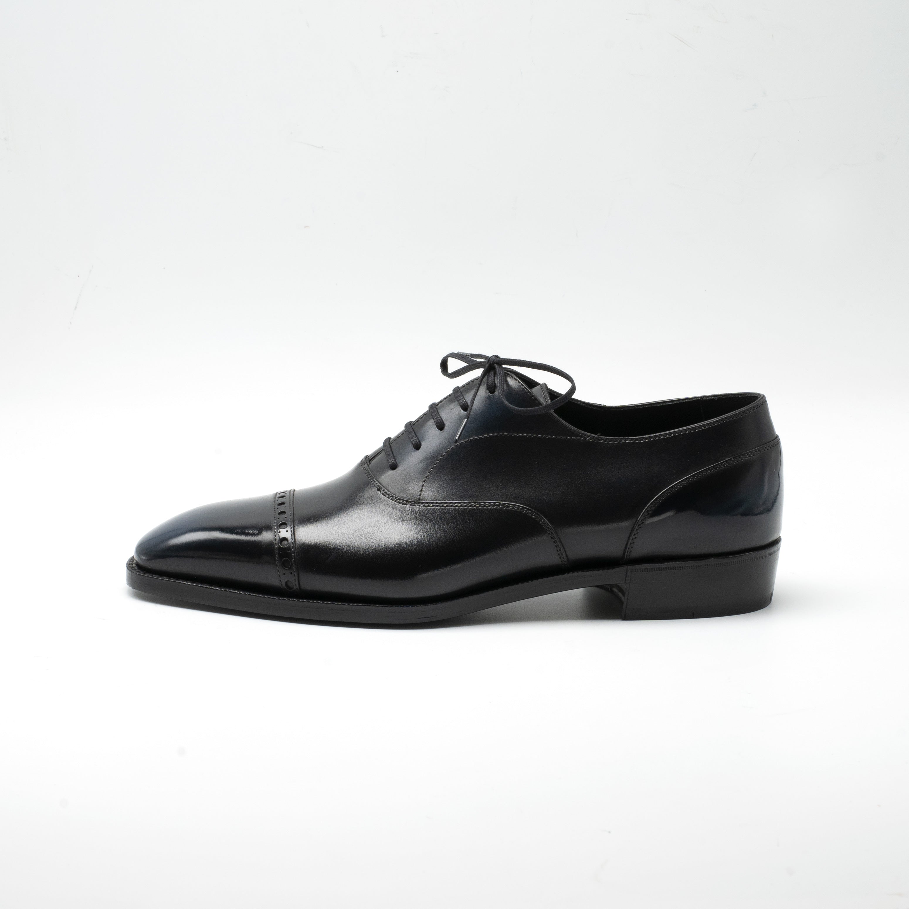 Men's Cap Toe Oxford Shoes Orion | Norman Vilalta Bespoke Barcelona ...