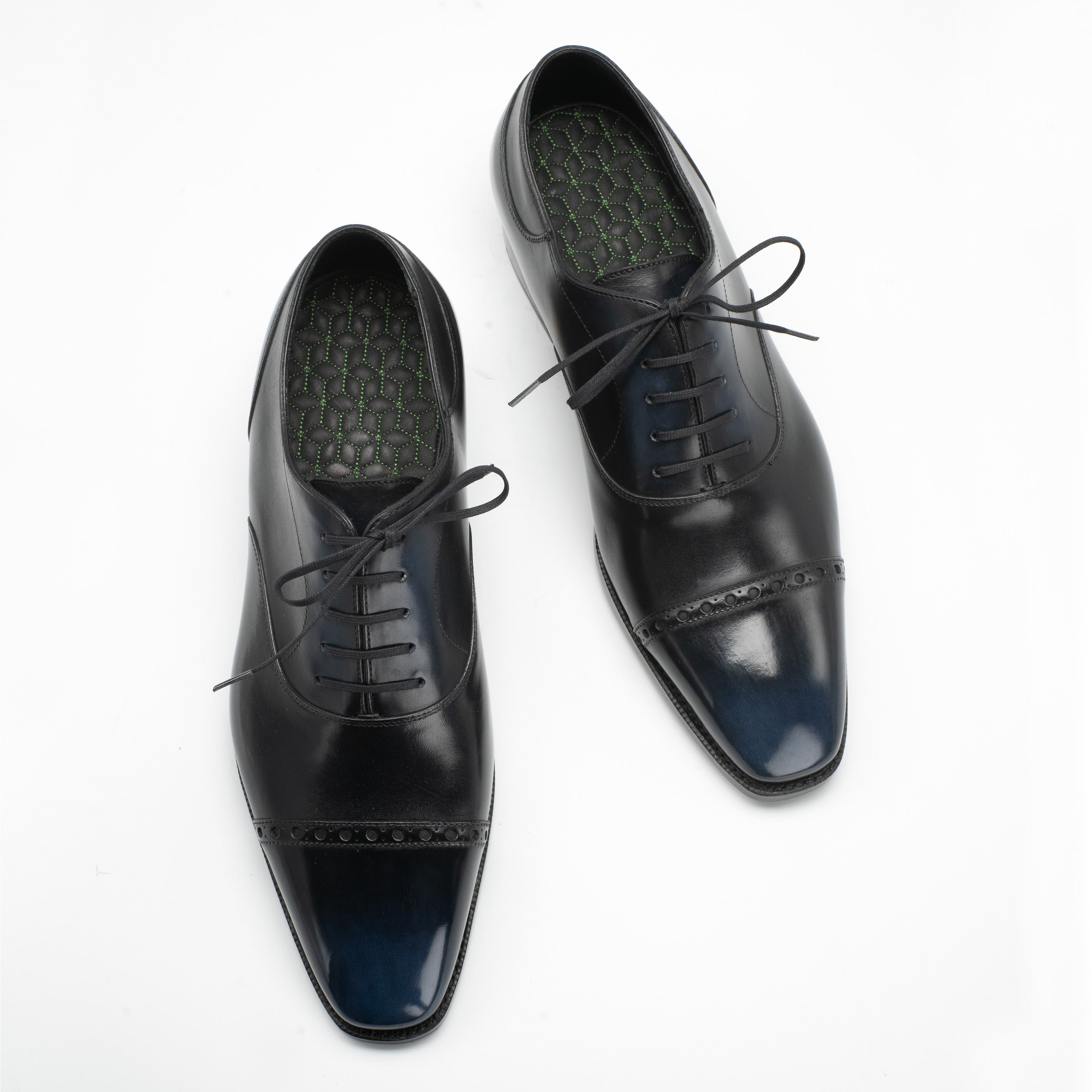 Men's Cap Toe Oxford Shoes Orion | Norman Vilalta Bespoke Barcelona ...