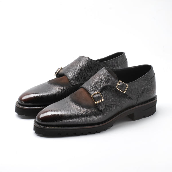 noorden Brutaal Verplicht Miquel Decon Double Monk Shoe | Norman Vilalta Bespoke Shoemakers
