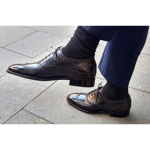 wingtip brogue oxford shoes