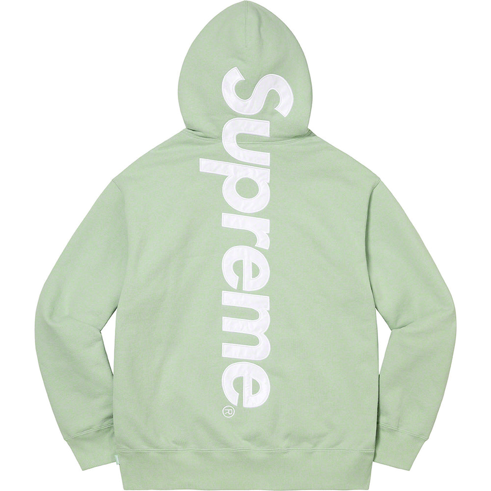 Supreme Satin Applique Hooded Sweatshirt