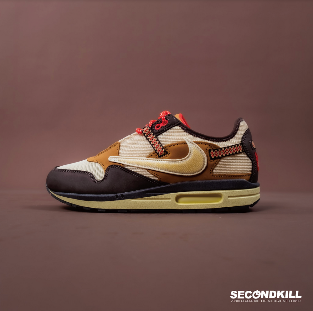 Travis Scott X Nike Air Max 1 “baroque Brown” Second Kill