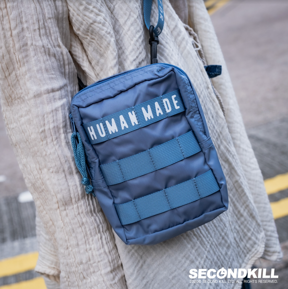 Human Made FW22 Military Pouch #2- Blue – Second Kill