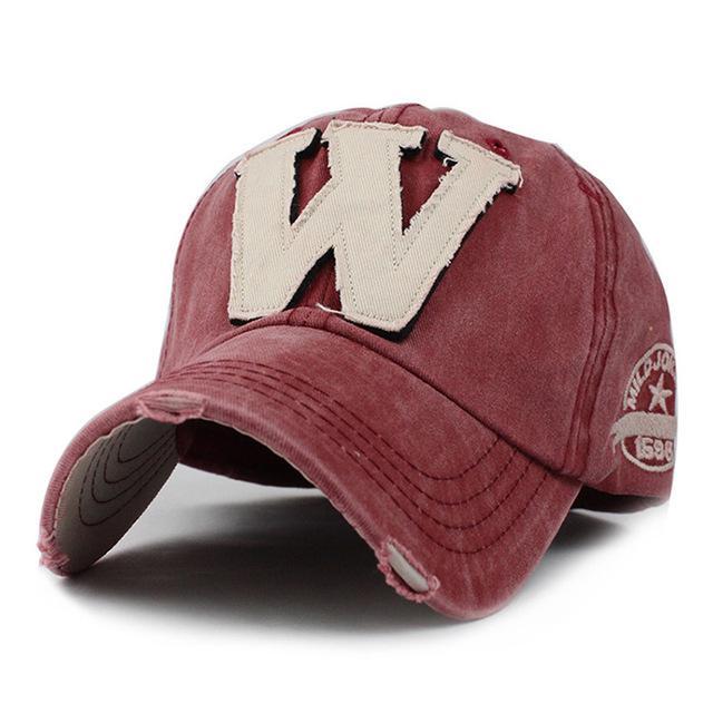 w baseball hat