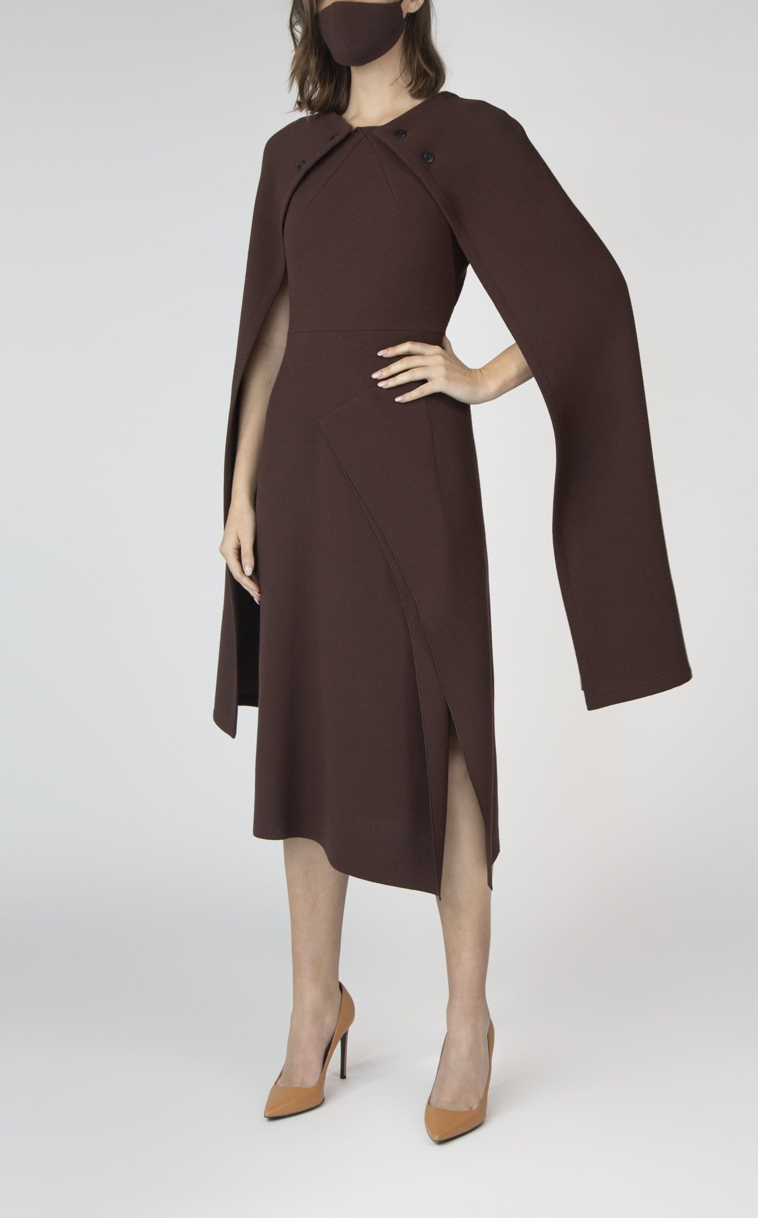 roland mouret midi dress