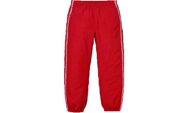 supreme tonal taping track pants