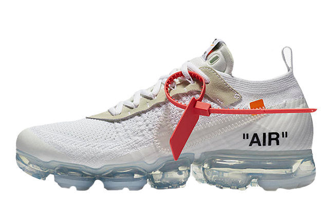 The OFF WHITE x Nike Vapormax Flyknit 