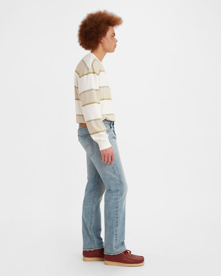 Levi's® 501 Original Regular Fit Selvedge Denim Mens Jeans - Dancing M