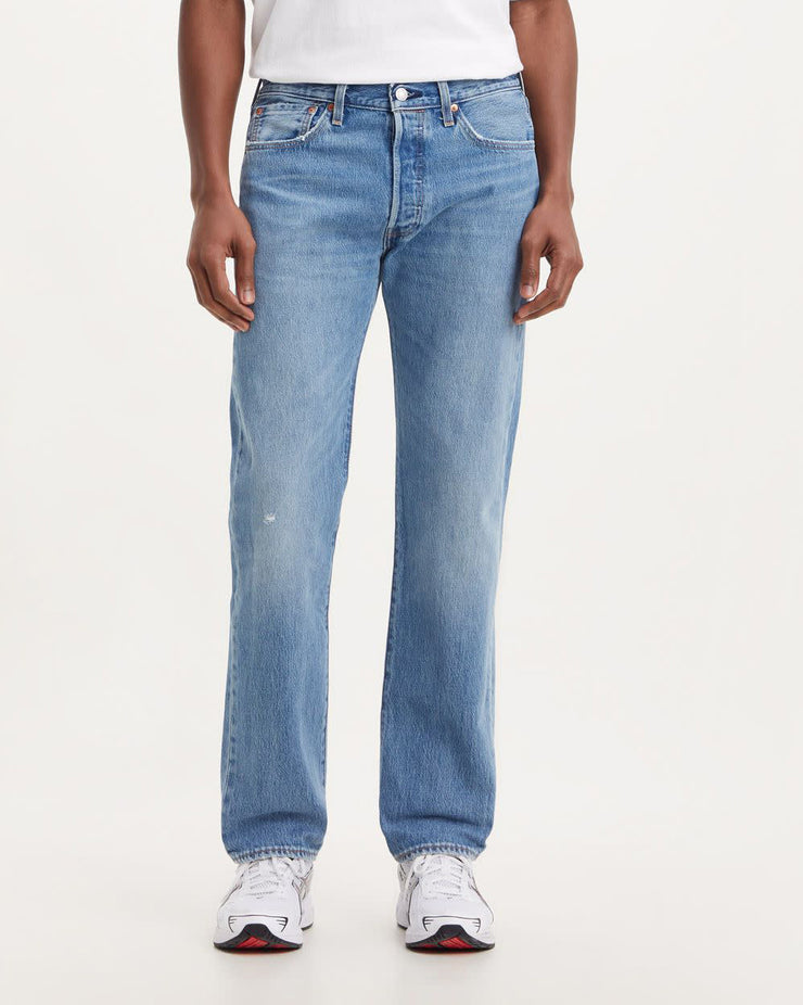 Levi's® 501 Original Regular Fit Mens Jeans - Z1542 Medium Indigo Worn