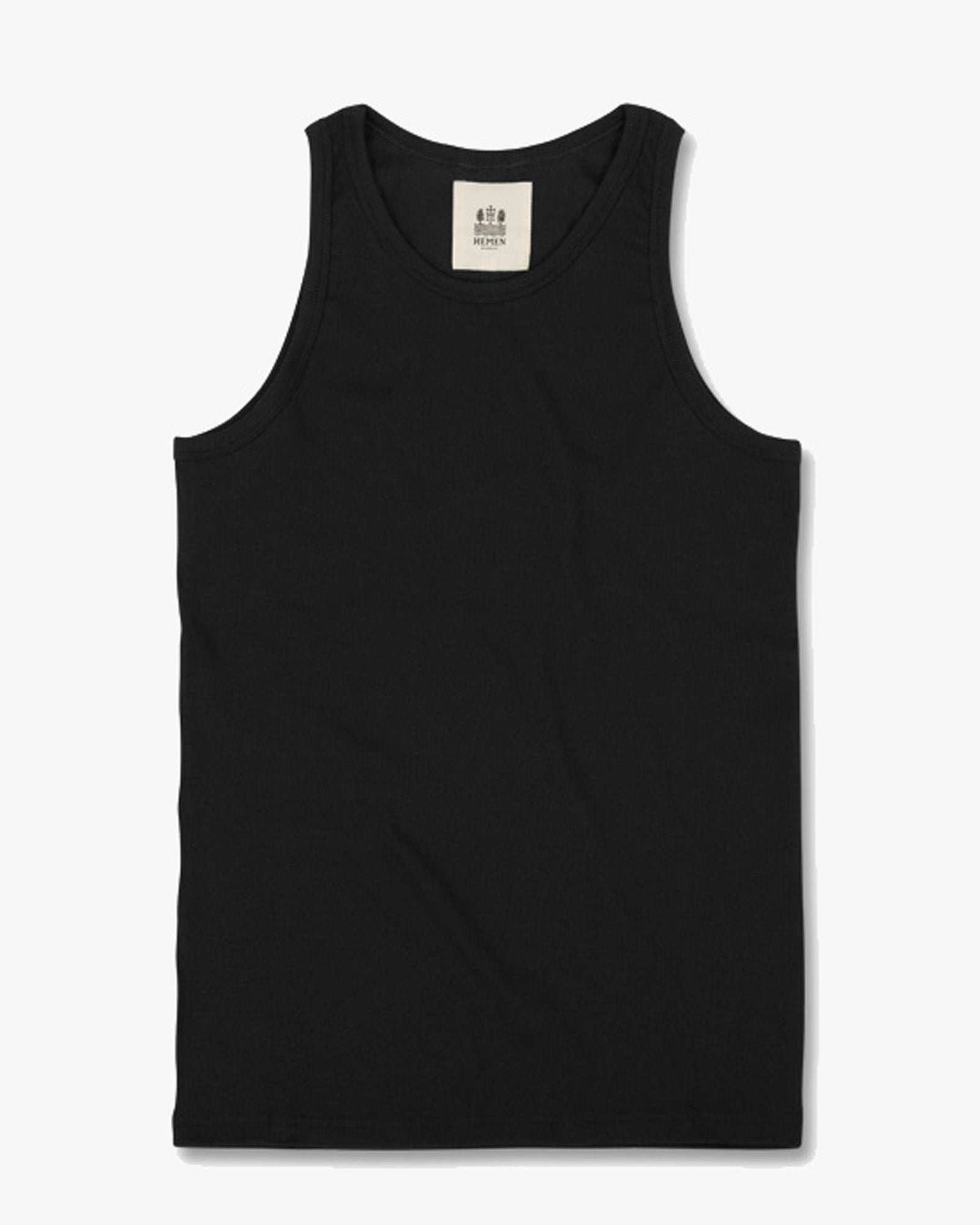 Hemen Biarritz Gari Ribbed Tank Top - Black