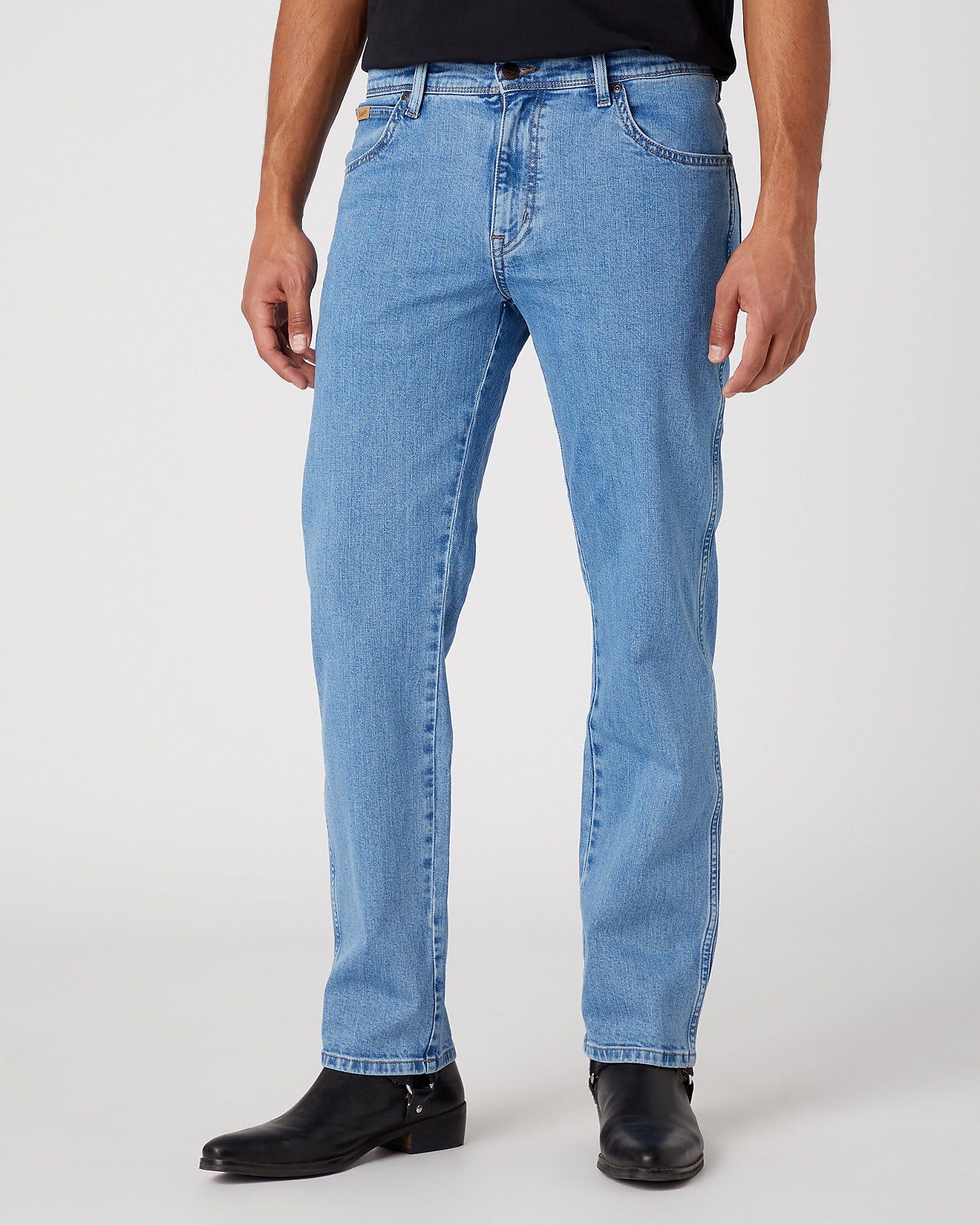 Wrangler Texas Stretch Original Fit Mens Jeans - Blue Black - Jeans and  Street Fashion from Jeanstore