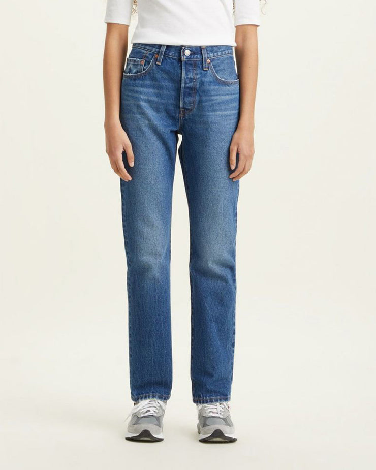 Levi's® 501 Jeans For Women - Z1487 Medium Indigo Worn In