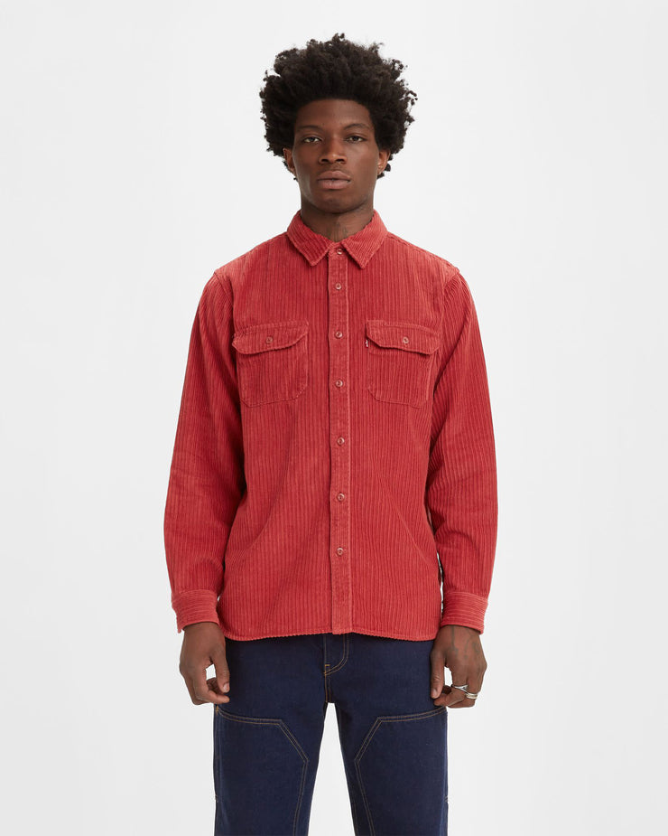 Levi's® Jackson Worker Corduroy Shirt - Brick Red