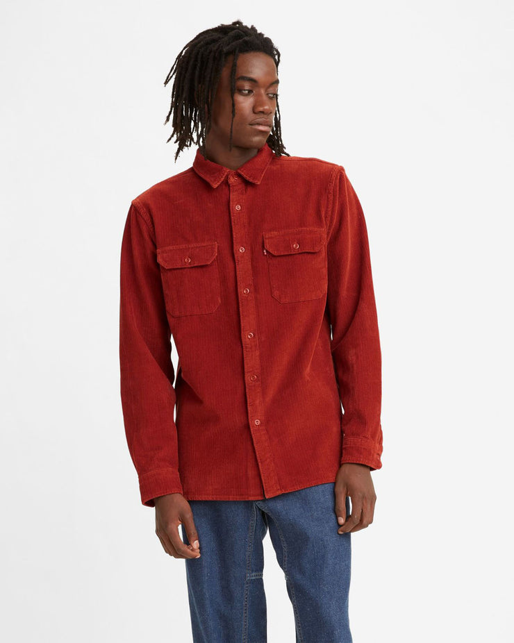Levi's® Jackson Worker Corduroy Shirt - Aura Orange GD
