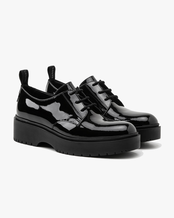 Levi's® Womens Bria Patent Leather Shoes - Full Black