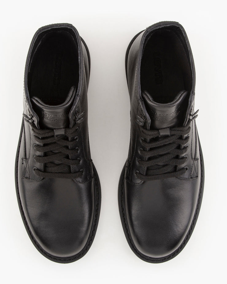 Levi's® Amos Leather Boots - Full Black