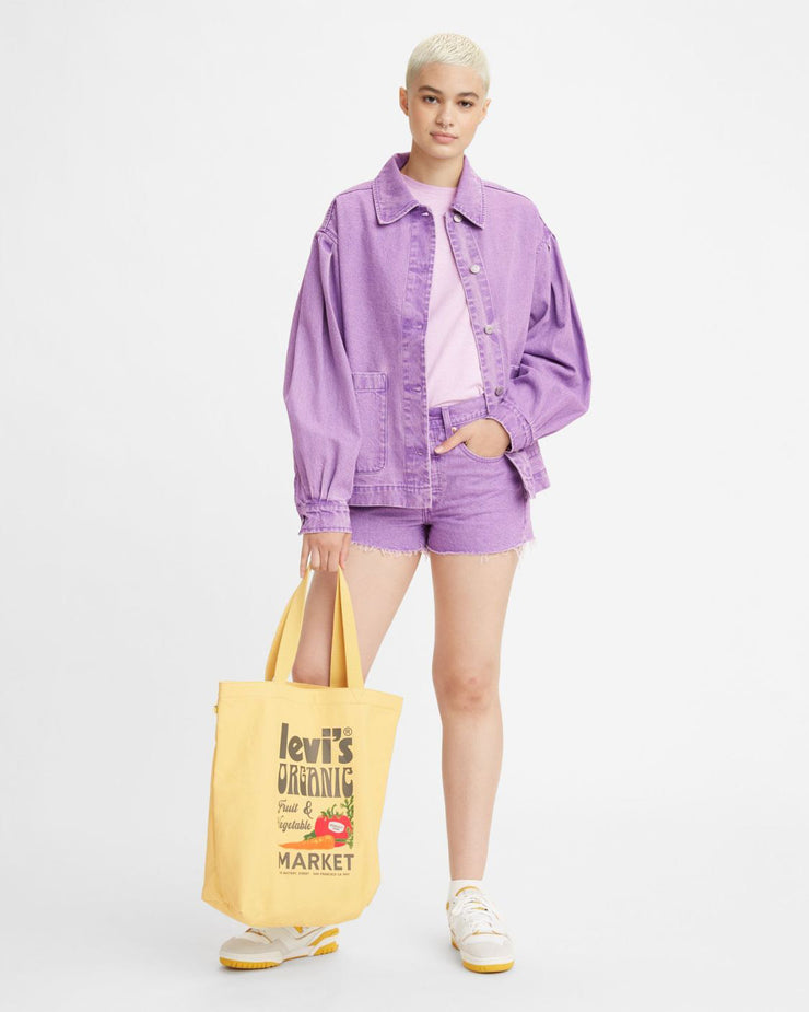 LEVI'S® FRESH Womens 501 Original Shorts - Lavender Botanical Dye
