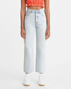 Levi's® Womens Ribcage Straight Ankle Jeans - Ojai Shore