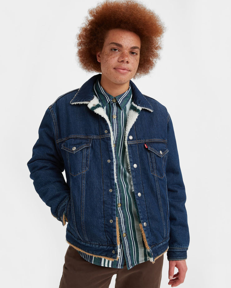 Levi's® Reversible Vintage Fit Sherpa Trucker Jacket - Z1332 Medium In