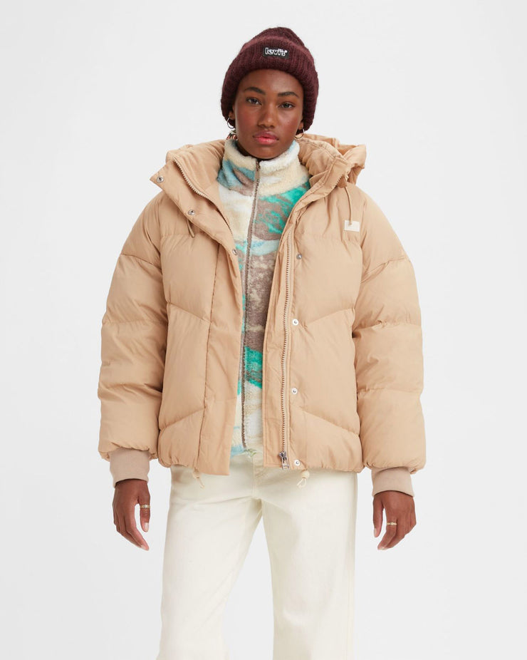 Levi's® Womens Baby Bubble Puffer Jacket - Granola