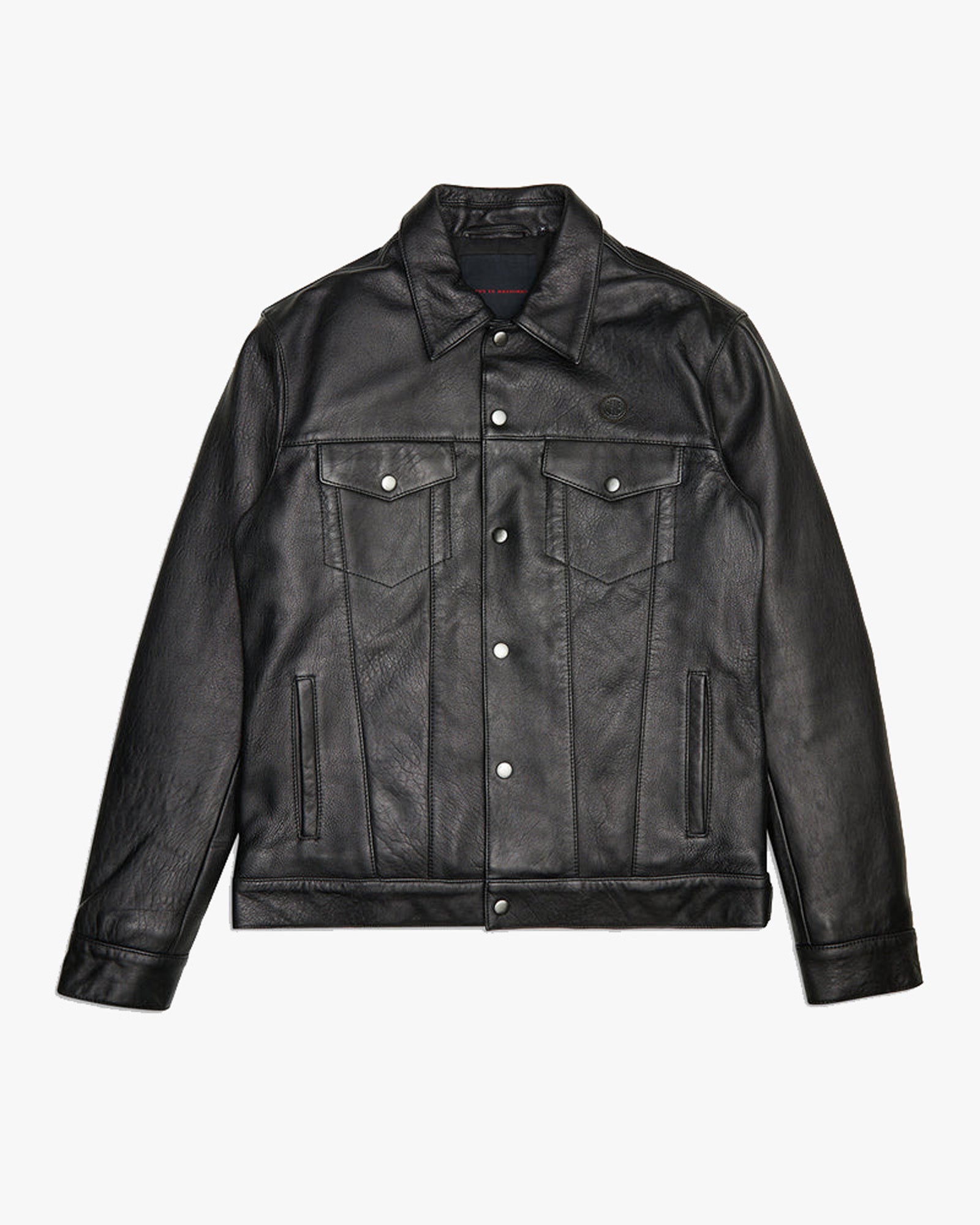 Deus Ex Machina Wildfire Leather Jacket - Black