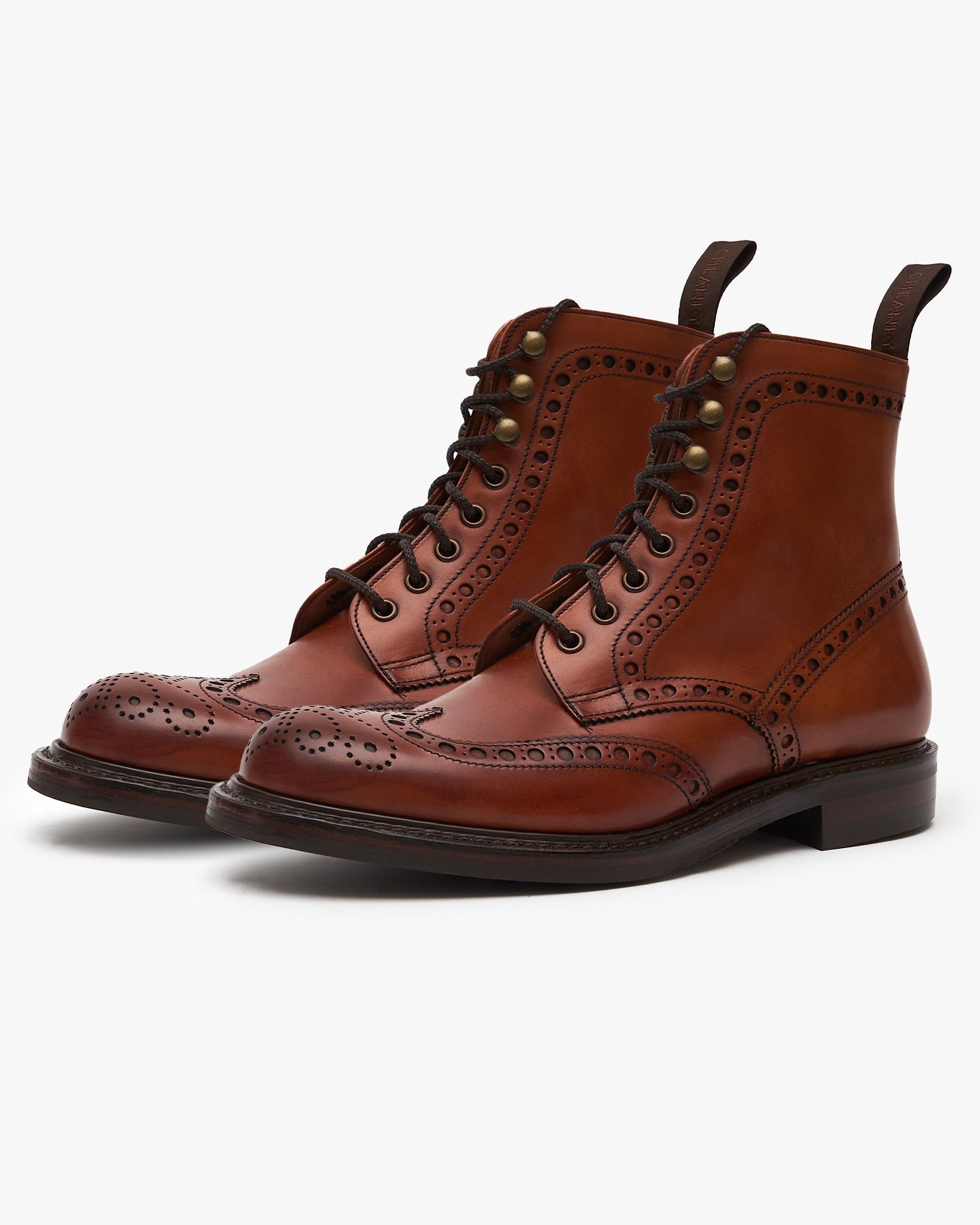 Cheaney Tweed R Wingcap Brogue Boot 