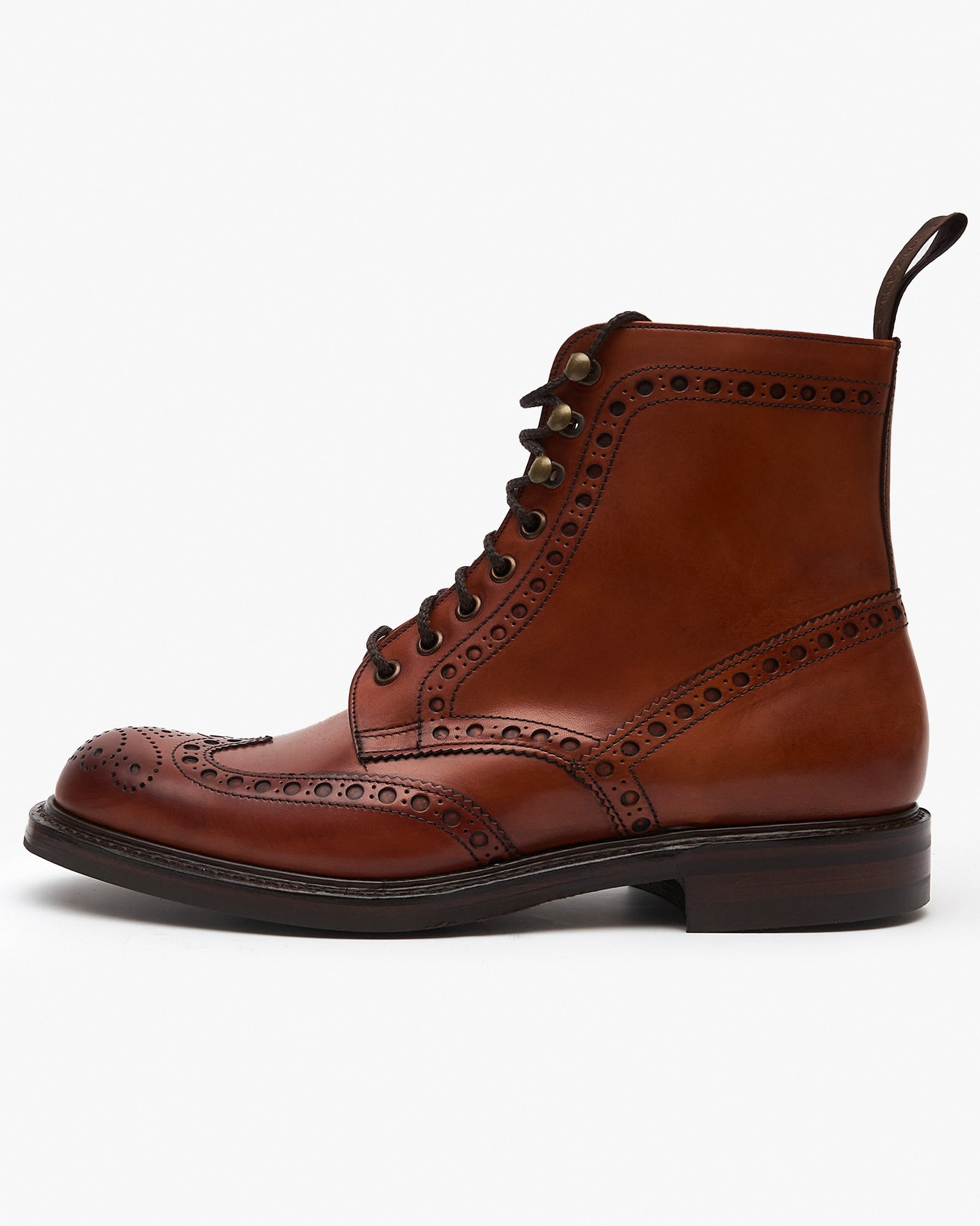 Cheaney Tweed R Wingcap Brogue Boot 