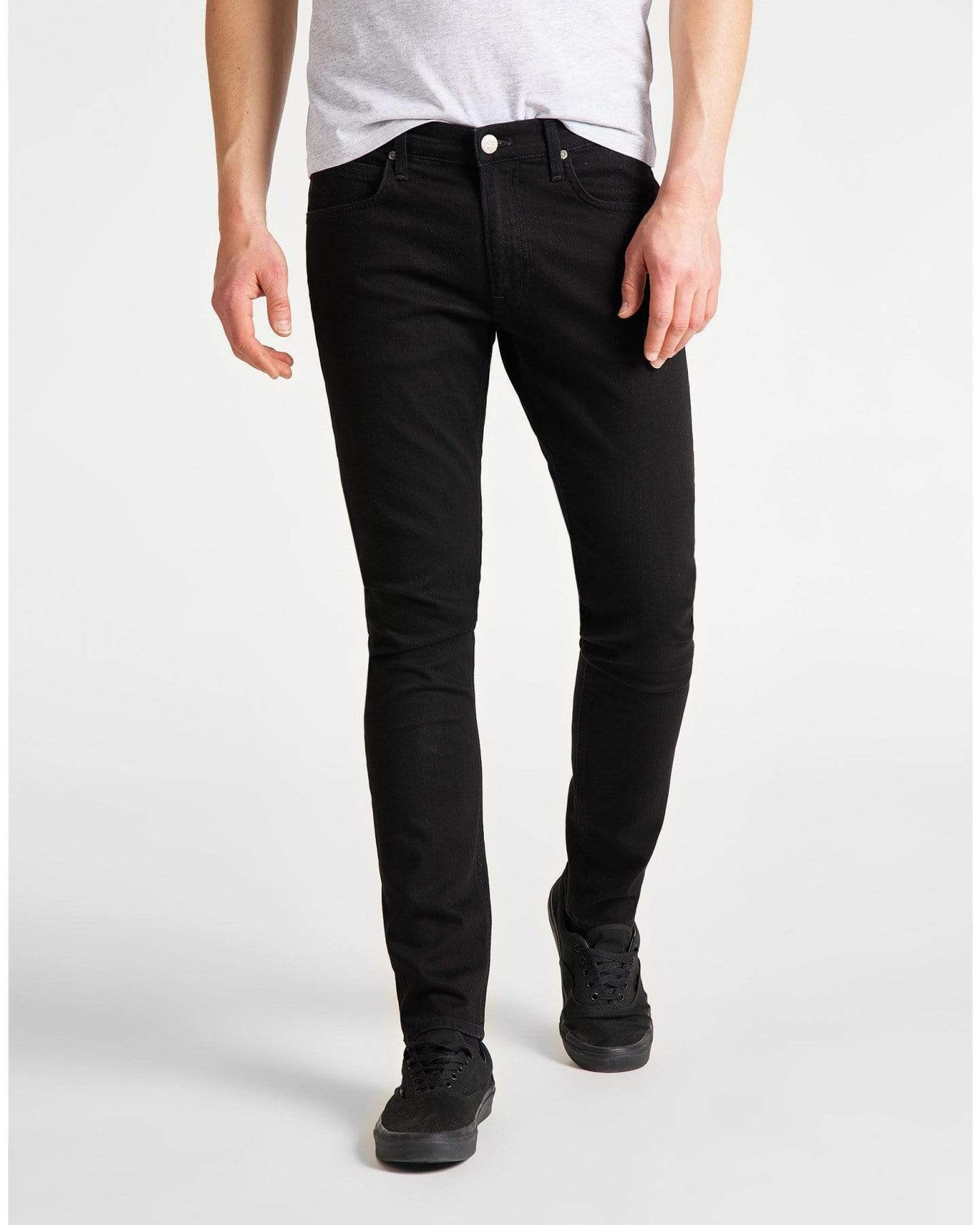 Lee black hot sale jeans mens