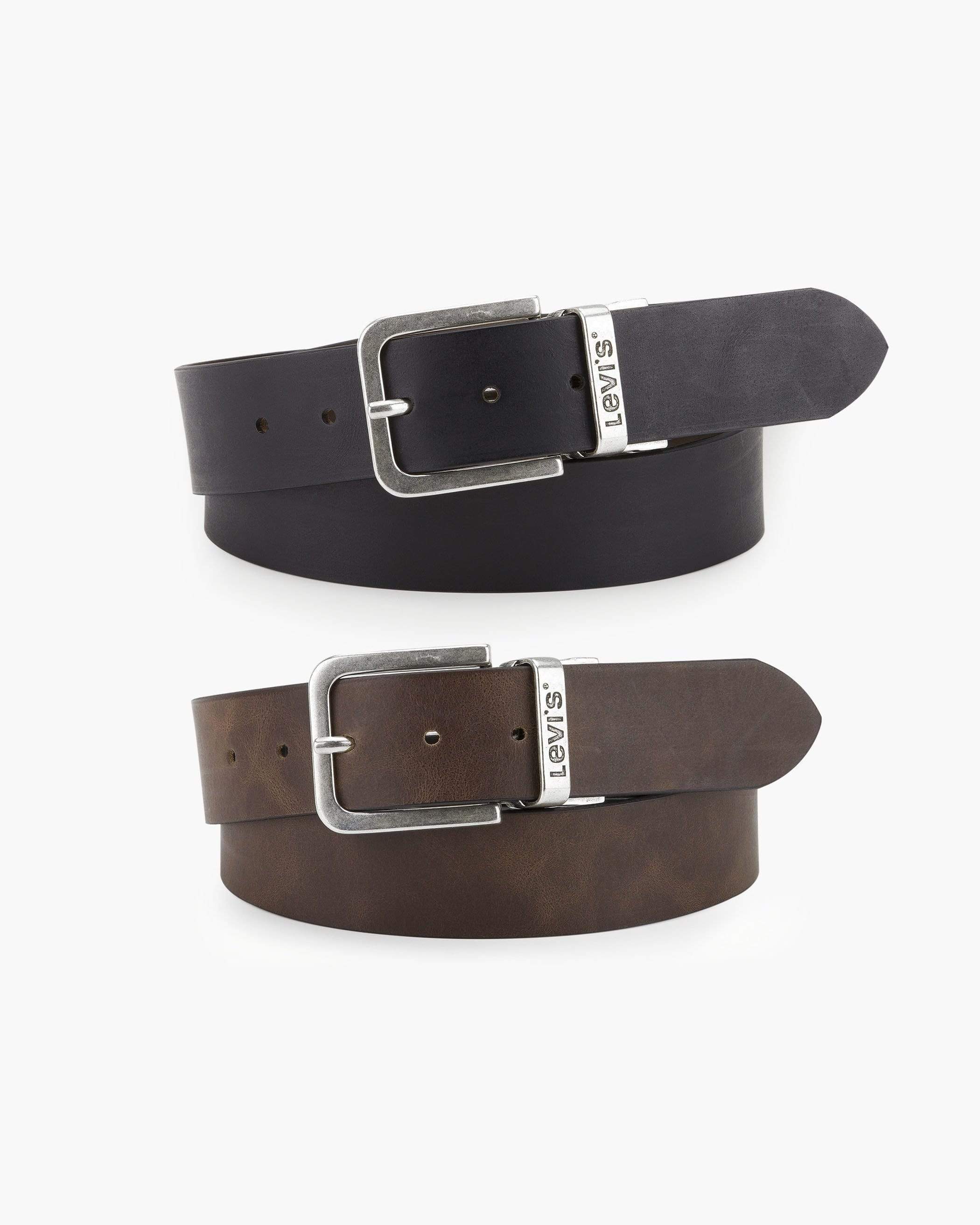 Levi's® 214826 Reversible Belt - Black / Regular Brown