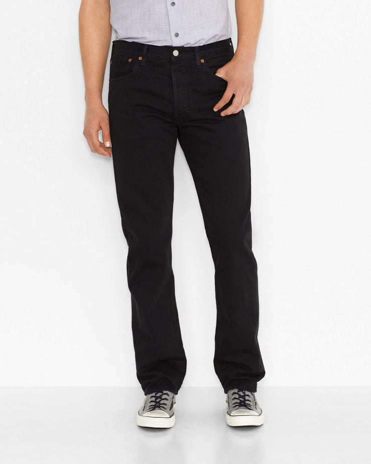 Levis 501 Original Regular Fit Mens Jeans - Black - Jeans and Street  Fashion from Jeanstore