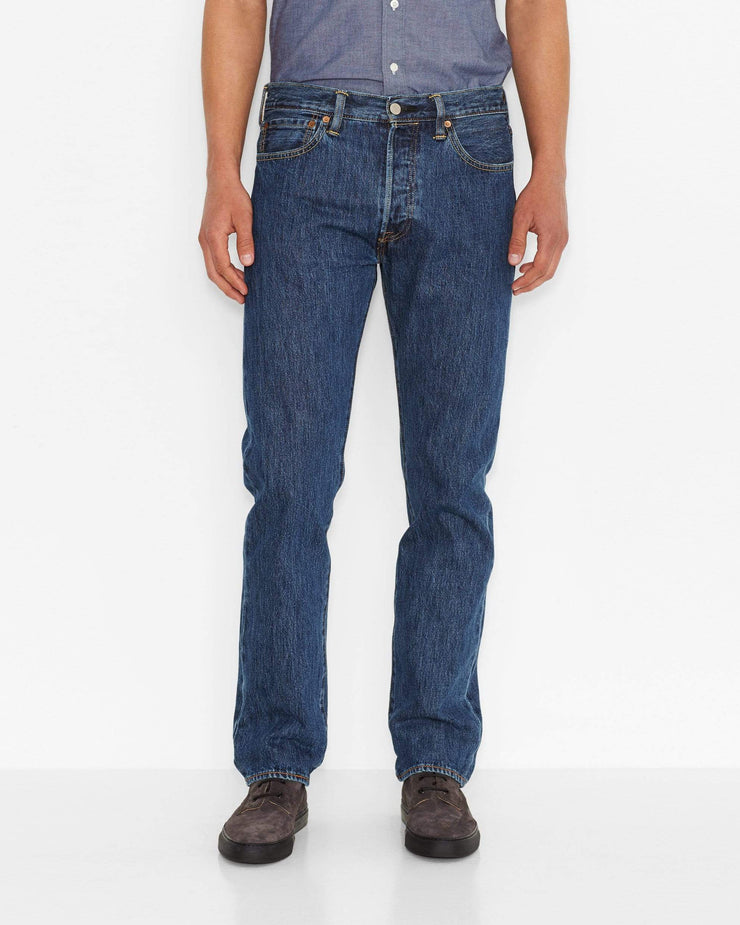 Levis 501 Original Regular Fit Mens Jeans | Stonewash Blue | Jean Store