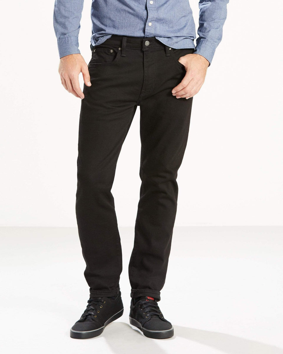 Levis 502 Regular Tapered Mens Jeans - Nightshine Black - Jeans and ...
