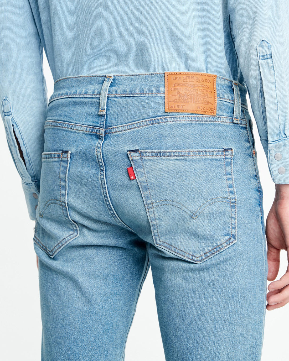 Levi's® 512 Slim Tapered Mens Jeans - Pelican Rust – JEANSTORE