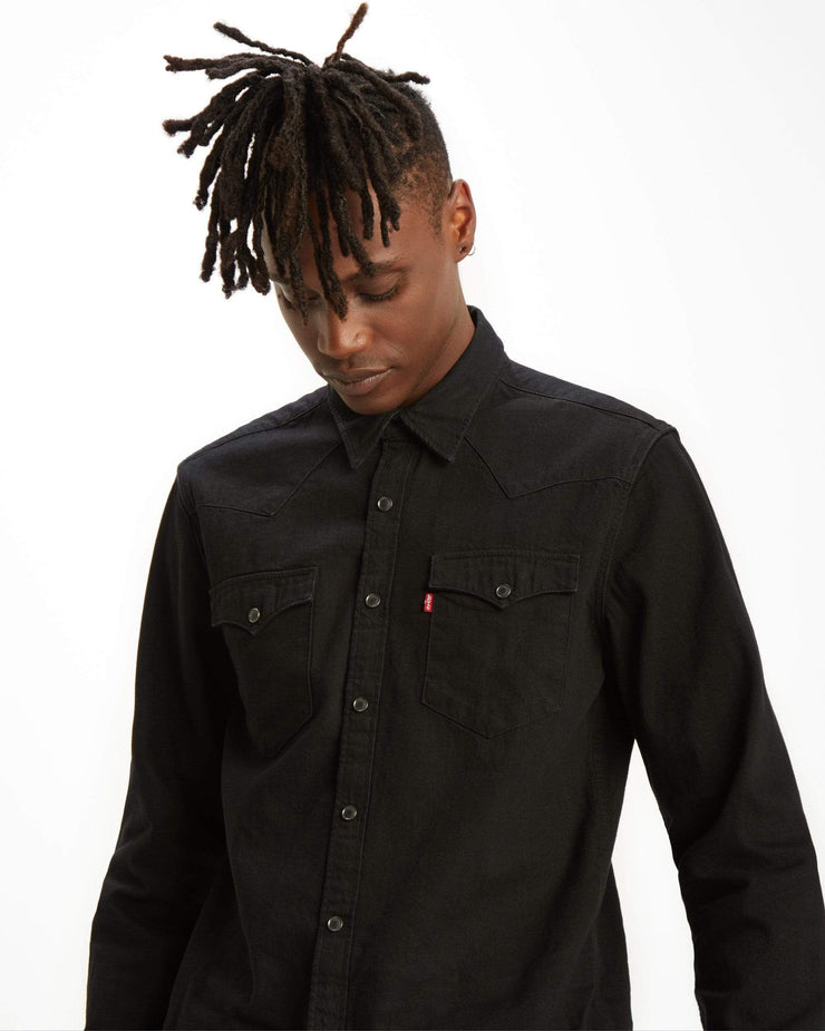 Levi's® Barstow Western Standard Shirt - Marble Black | JEANSTORE