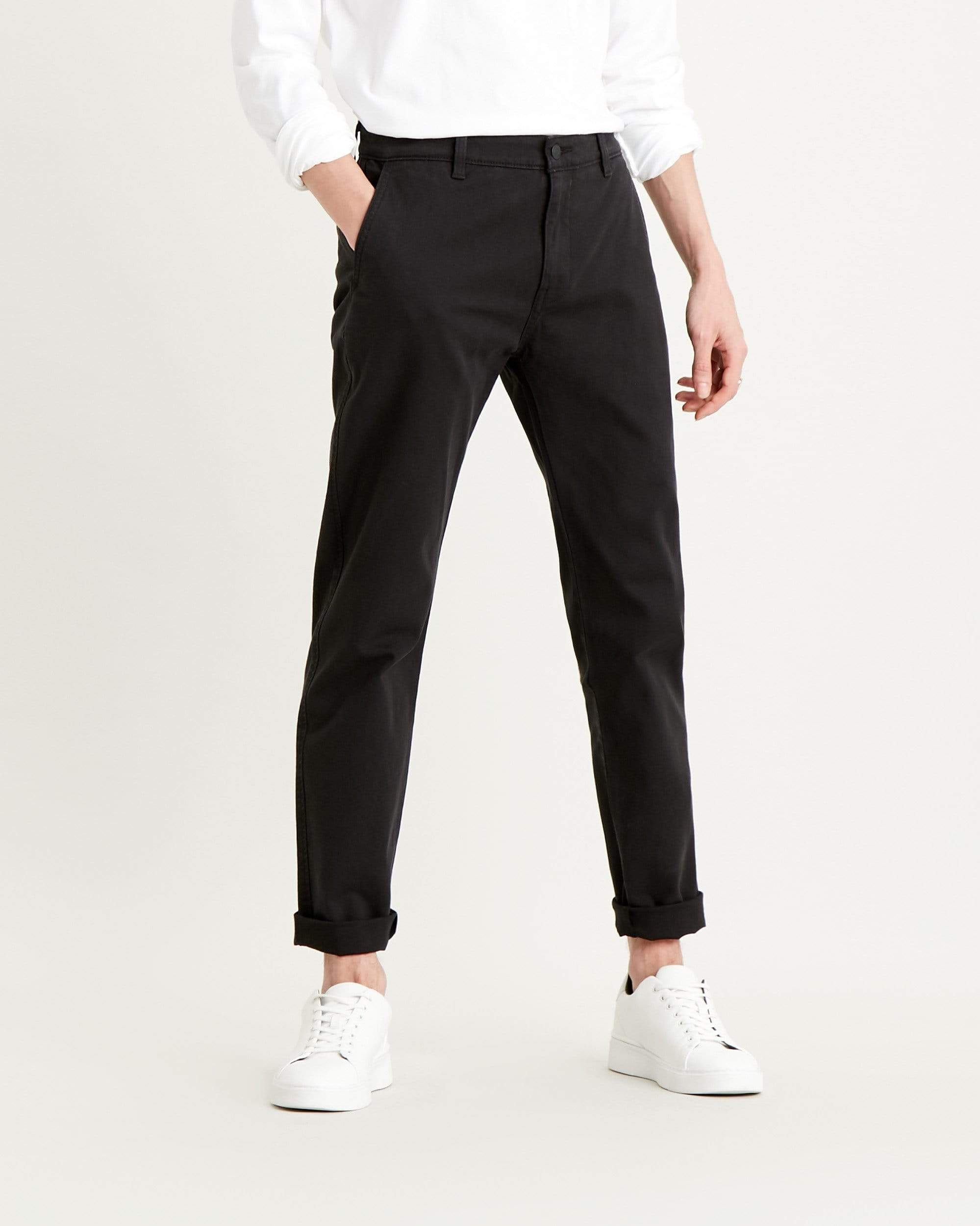 black levi chinos