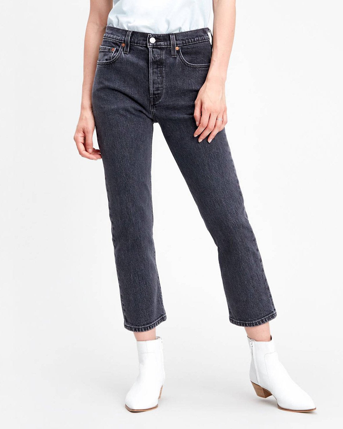 Levi's® Womens 501 Crop Jeans - Mesa Cabo Fade