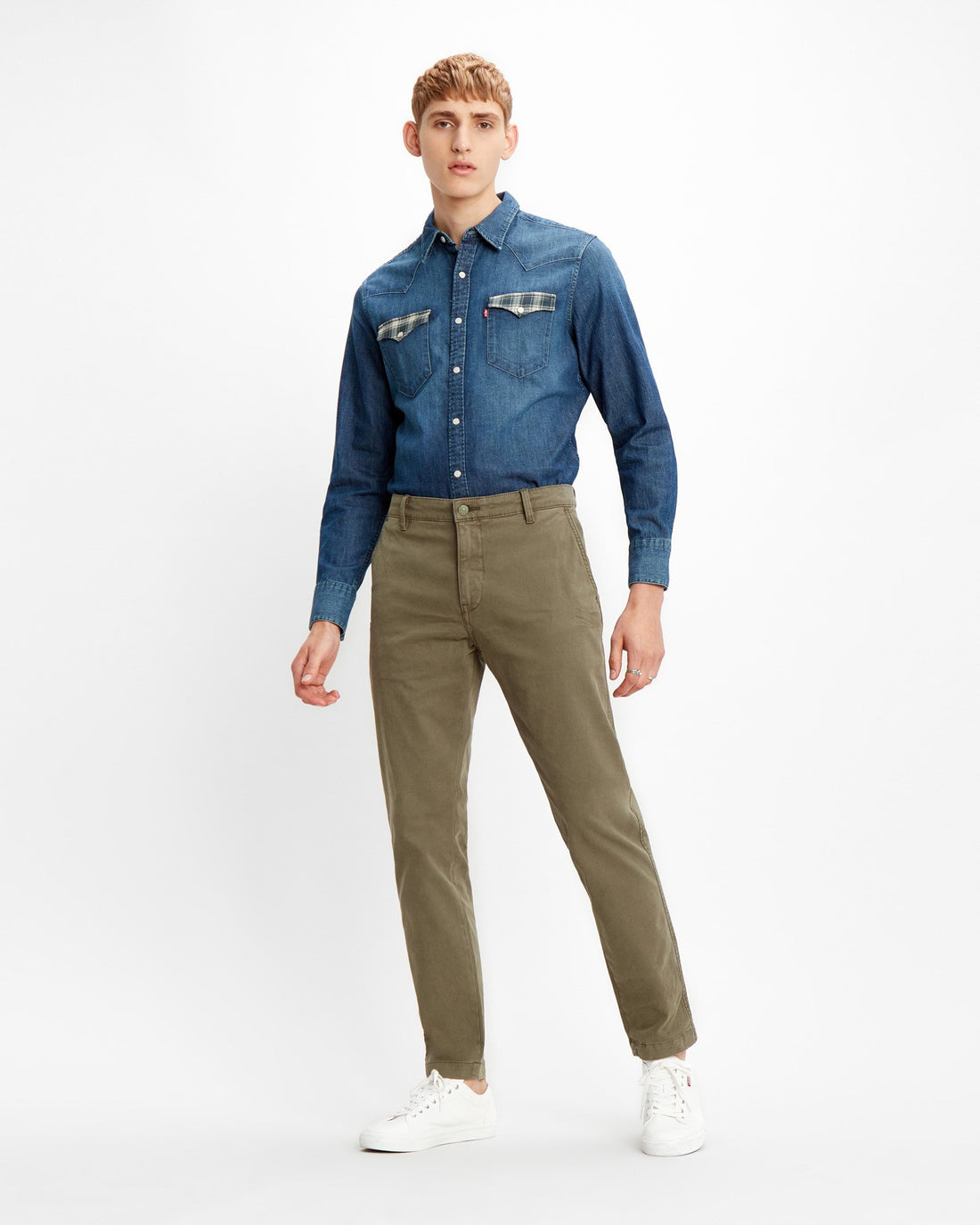 Levi's® XX Standard II Tapered Chinos - Bunker Olive Shady | JEANSTORE