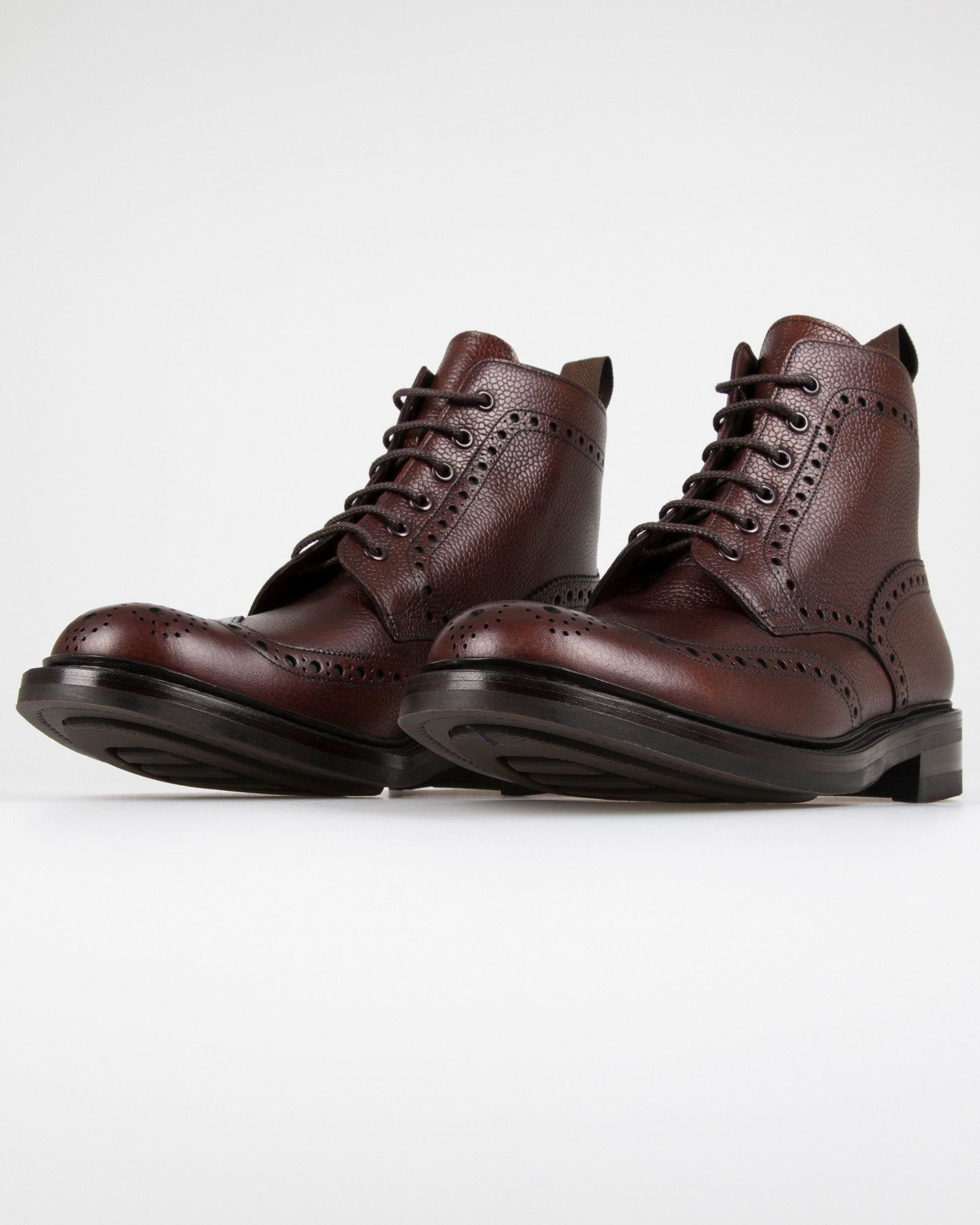 Loake Bedale Brogue Boot - Oxblood 