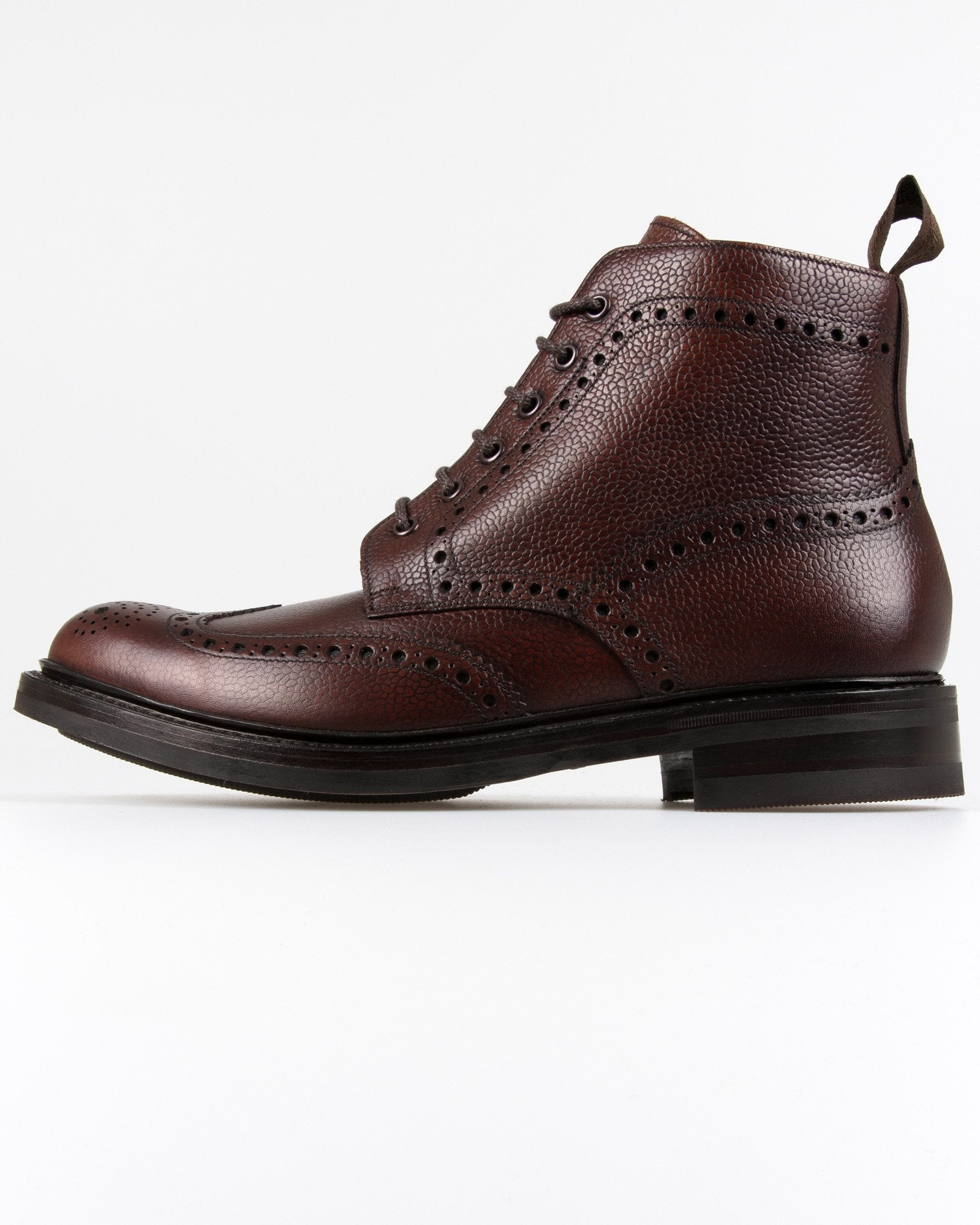 loake bedale brown grain