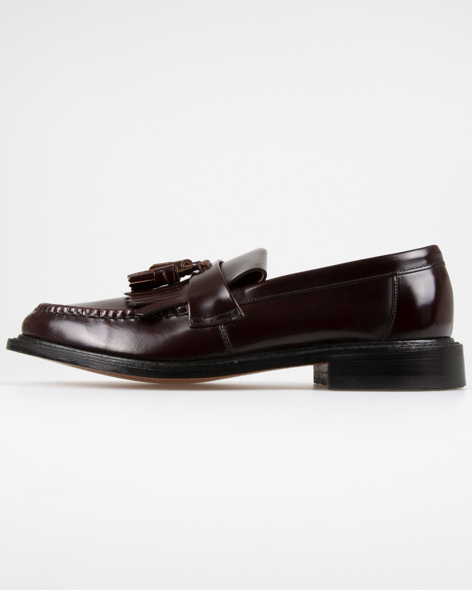 loake black loafers