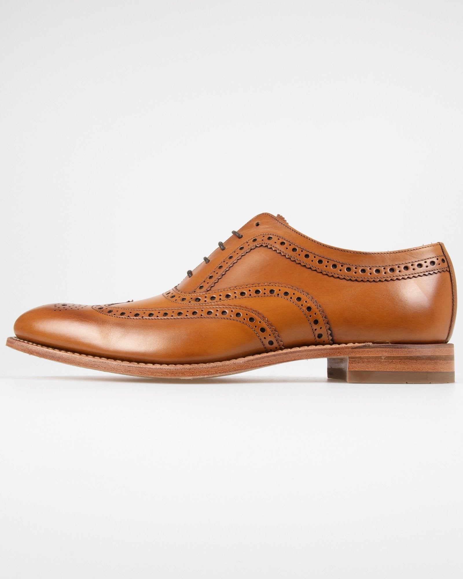 loake fearnley tan brogues