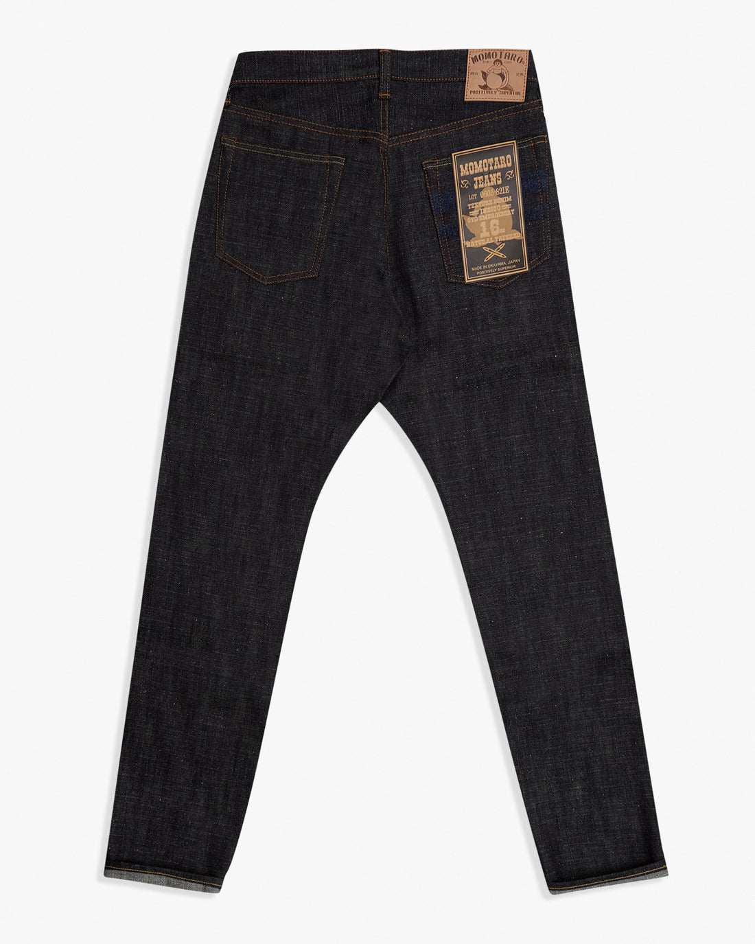 Momotaro Natural Tapered Mens Jeans - 16oz US x Revival Selvedge Denim ...