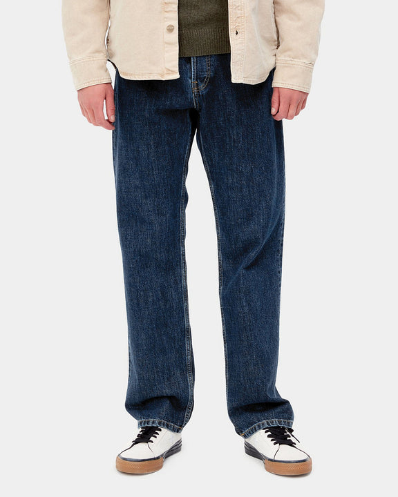 Carhartt WIP Nolan Pant Relaxed Straight Mens Jeans - Blue Stone Washe
