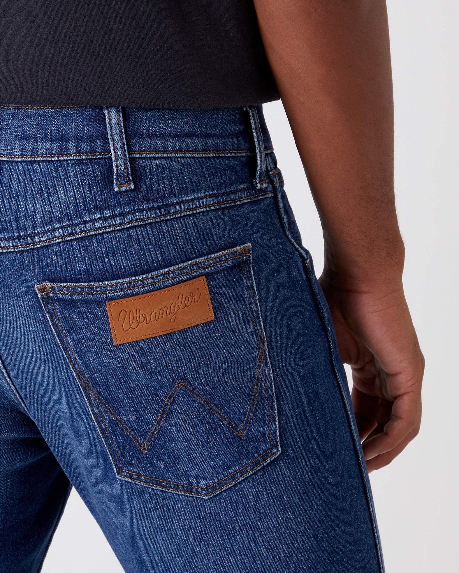 Wrangler Greensboro Regular Fit Mens Jeans - Hard Edge