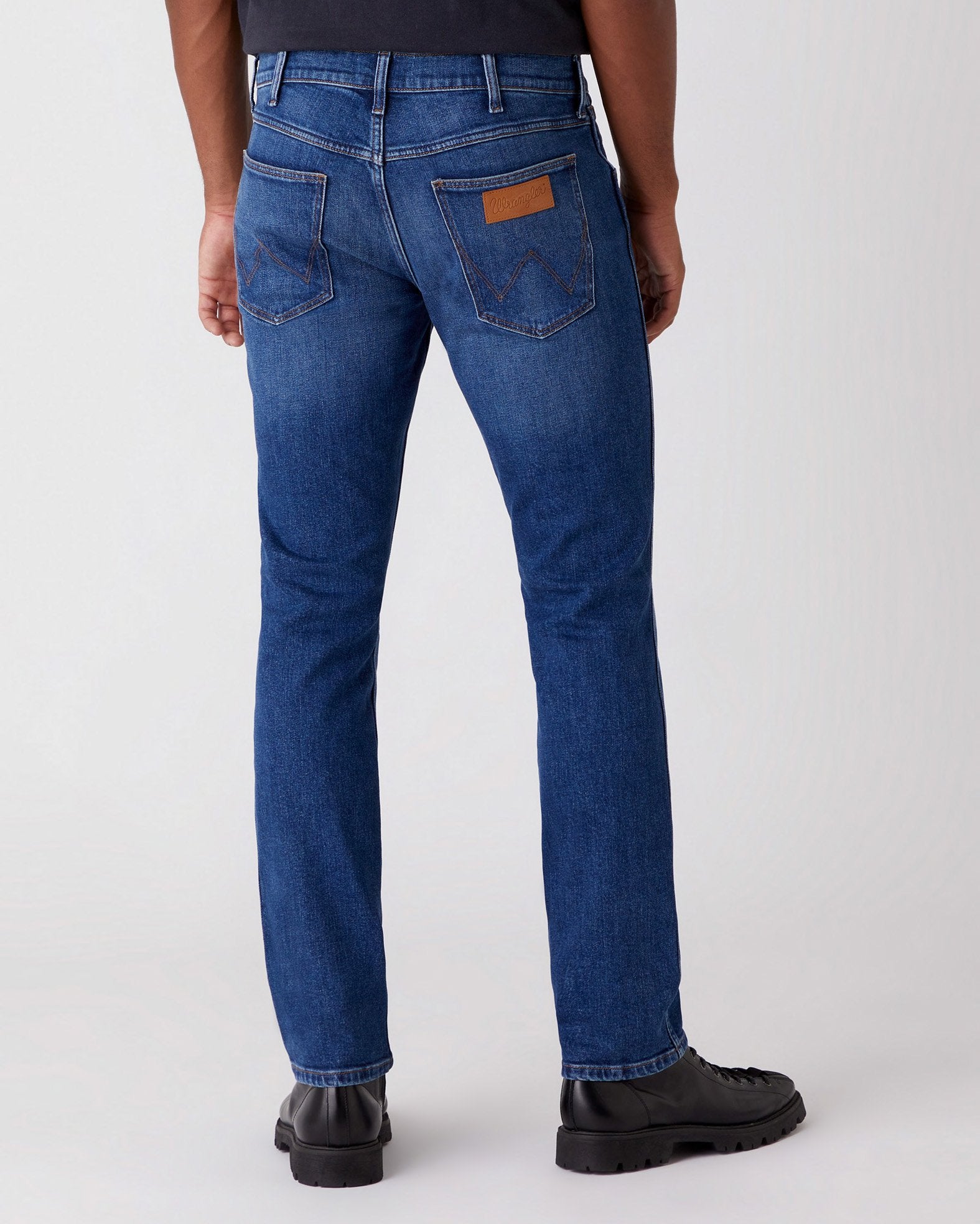 Wrangler Greensboro Regular Fit Mens Jeans - Hard Edge