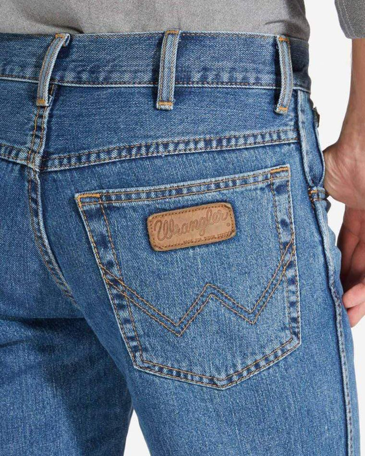 Wrangler Texas Original Fit Jeans - Stonewash Blue | JEANSTORE