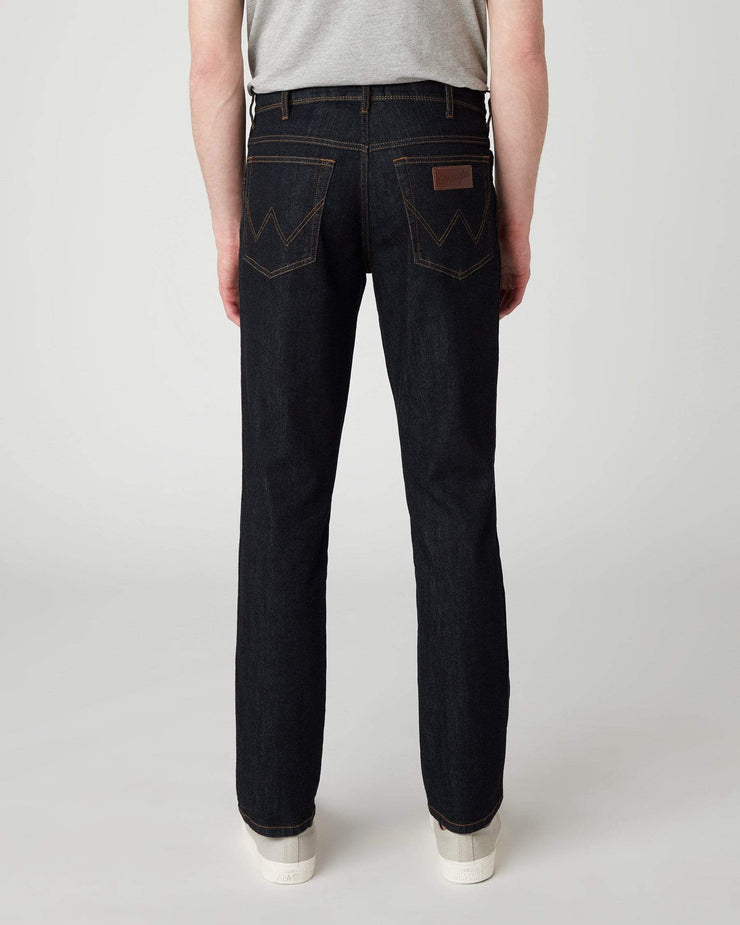 Wrangler Texas SLIM Mens Jeans - Dark Rinse
