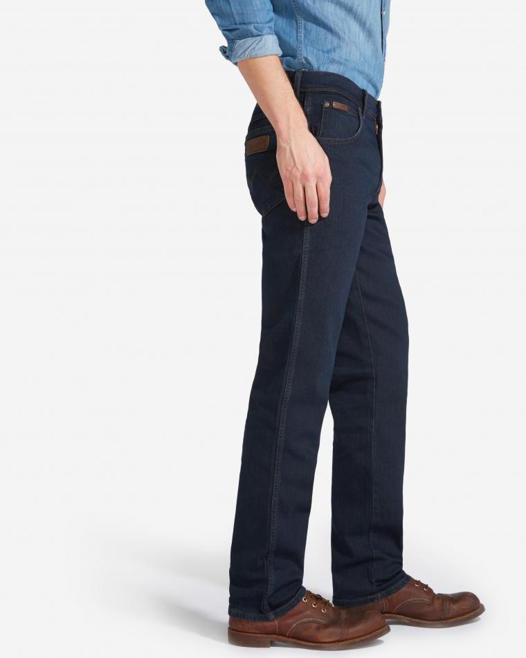 Wrangler Texas Stretch Original Fit Mens Jeans - Blue Black - Jeans and  Street Fashion from Jeanstore