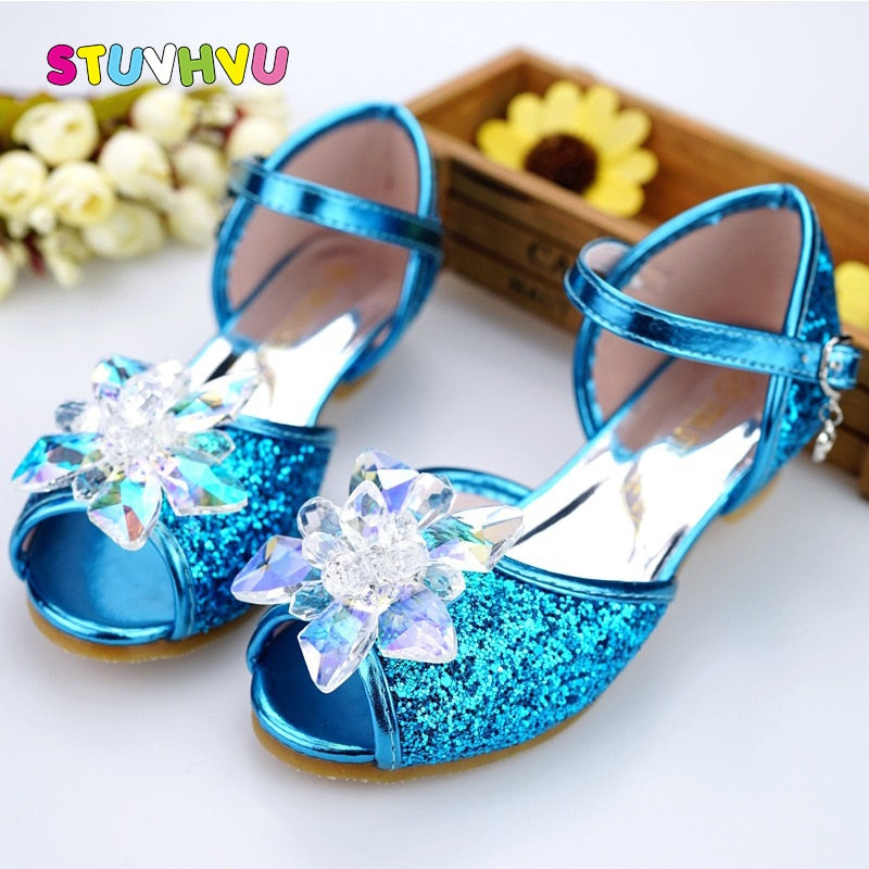 blue heels for girls