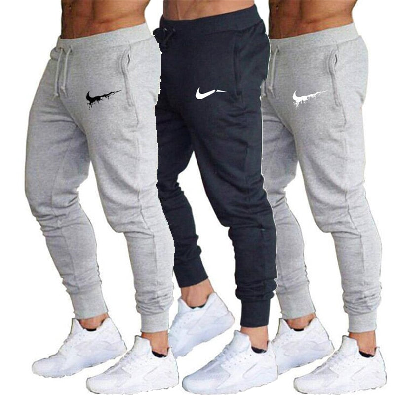 black mens jogging bottoms